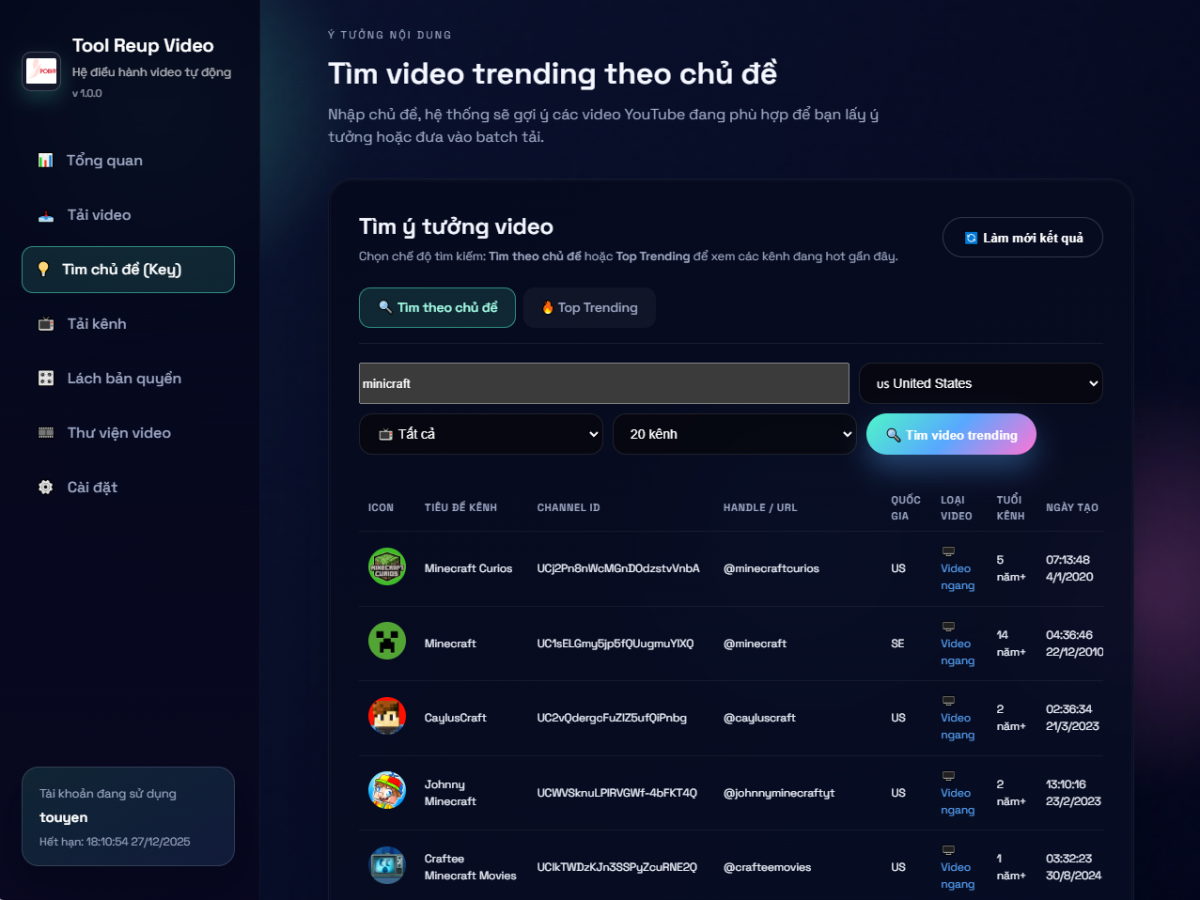 Tools Reup Video Đa Nền Tảng - Ảnh 3