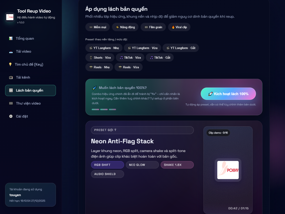 Tools Reup Video Đa Nền Tảng - Ảnh 5