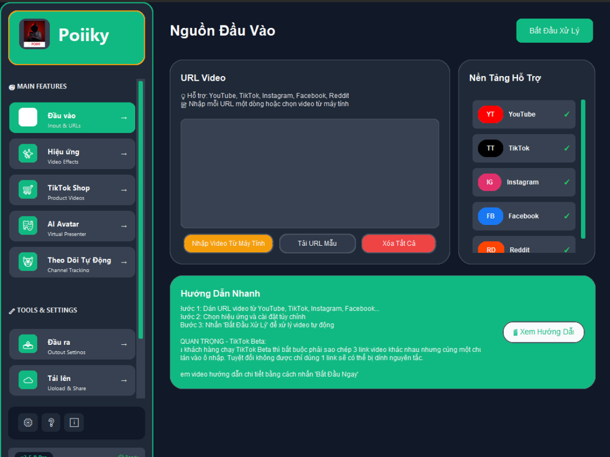 Tools Trợ Lý Video ( Mua 1 Lần Dùng Vĩnh Viễn )