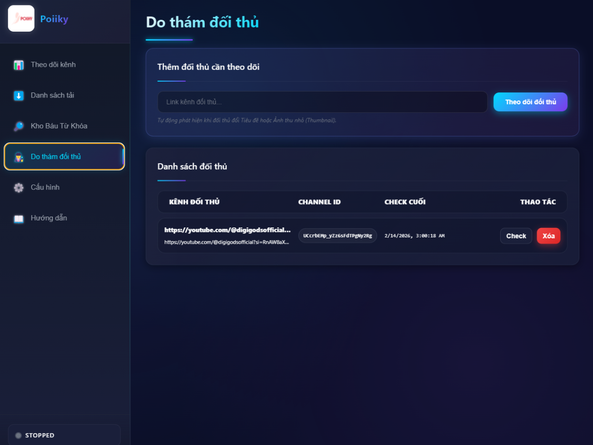 Tool Theo Dõi YouTube Auto – Phát Hiện Video Mới Sau 10s (1 tháng) - Ảnh 5